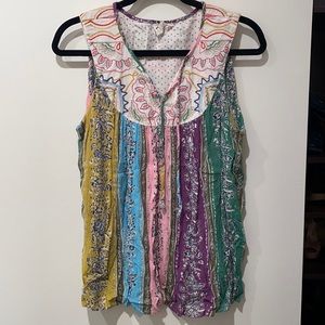 Anthropologie One September Sleeveless Top